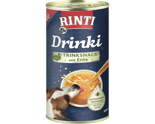 Hundesnack Rinti Drinki mit Ente 185 ml