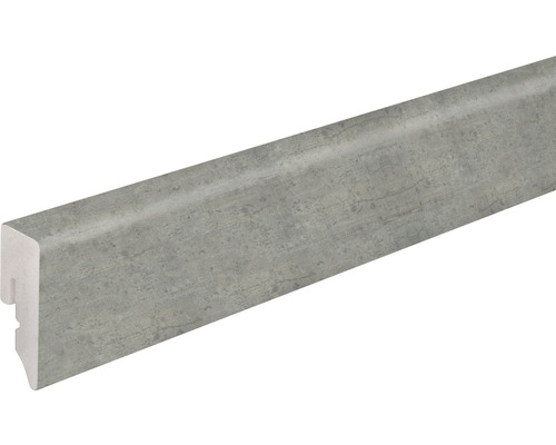 Sockelleiste PVC KU048L Silverstone 15x38,5x2400 mm Sockelleiste aus Kunststoff