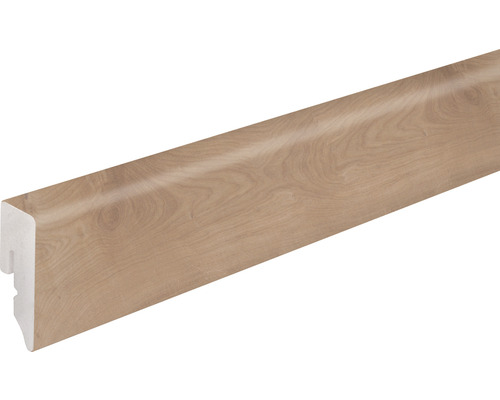 Sockelleiste PVC KU048L Eiche natur 15x38,5x2400 mm Sockelleiste mit Holzdekor