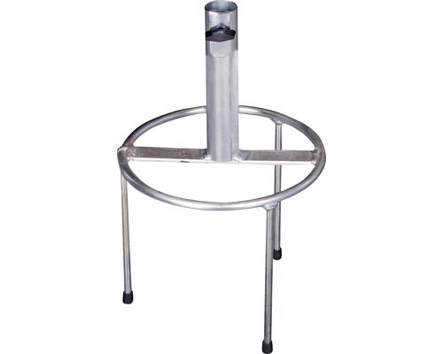 Metall-Barhockergestell mit Fußstütze und drei Beinen