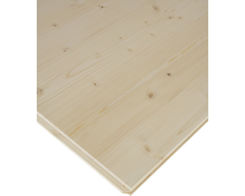 3 Ausbauplatte unbehandelt holz 1250 x 625 x 19 mm Holzpaneel aus Fichte