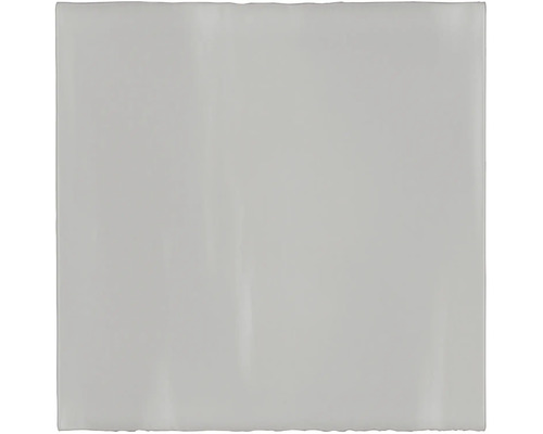 Steingut Wandfliese Artisan 15,5x15,5 cm weiß glänzend