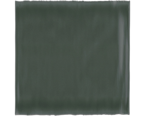 Steingut Wandfliese Artisan 15,5x15,5 cm grün glänzend Uni Molton Stoff Meterware