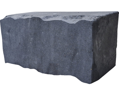 Mauerstein iBrixx Rustic basalt 40 cm x 20 cm x 20 cm