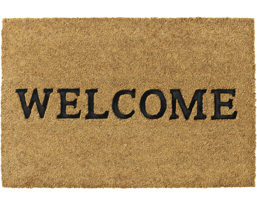 Kokosmatte Ruco Embossed Rubber Welcome 40x60 cm