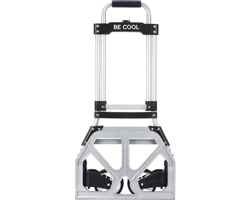 Zusammengeklappter Gepäckwagen aus Aluminium