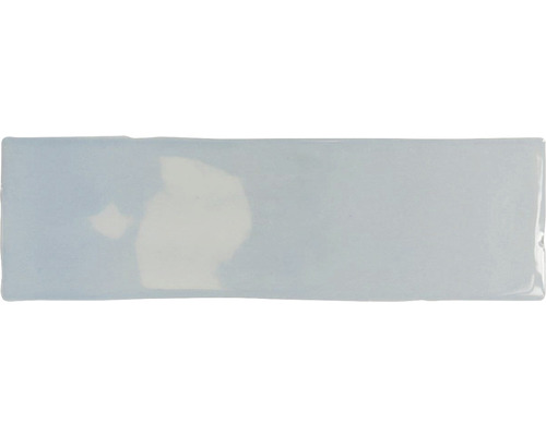 Steingut Wandfliese Borgo 6,5x20 cm blau glänzend Rechteckige Keramikfliese