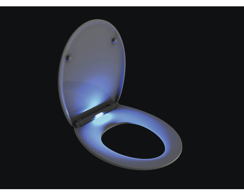WC-Sitz Form & Style Maui weiß mit Absenkautomatik und LED Beleuchtung