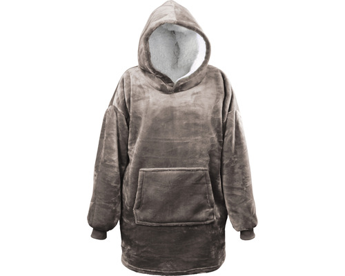 Oversized Hoodie taupe 87x70 cm