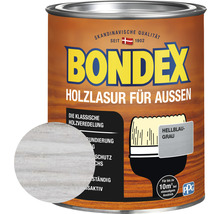 Holzschutz-Lasur Bondex hellgrau 750 ml-thumb-2
