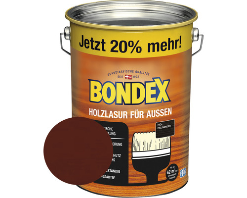 Bondex Holzlasur für Aussen, Gebinde mit Holzschutzlasur