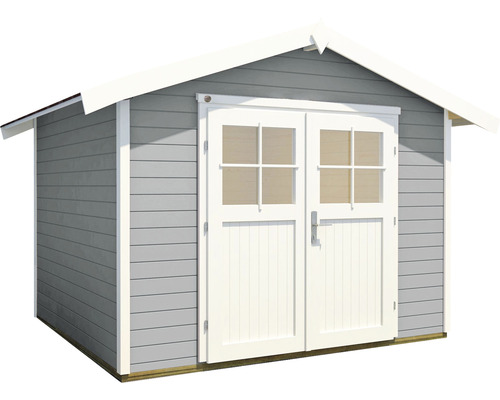 Gartenhaus mit Doppeltür und Satteldach