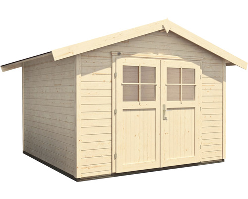 Gartenhaus aus Holz mit Doppeltür