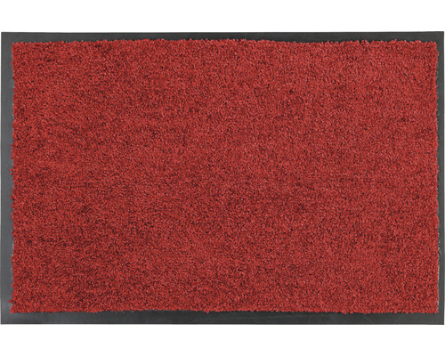 Schmutzfangläufer nach Maß Proper Tex rot 90 cm breit (Meterware) Fußmatte mit Rand