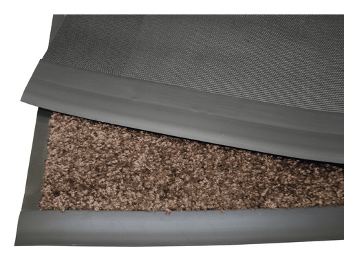 Schmutzfangmatte mit Flor und Gummirand