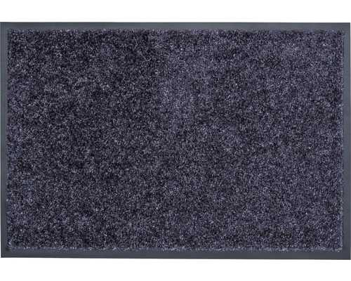 Schmutzfangläufer nach Maß Proper Tex blaugrau 120 cm breit (Meterware) Fußmatte aus Textil mit Gummirand