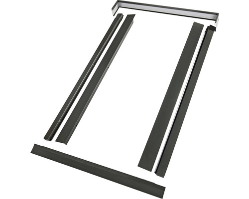 ARON Eindeckrahmen 98x134 cm Unabhängig von der Dacheindeckung verwendbar Bausatz für eine Duschkabine bestehend aus Profilen