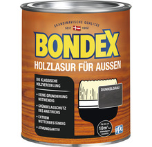 Bondex Holzlasur für Aussen dunkelgrau im Farbeimer