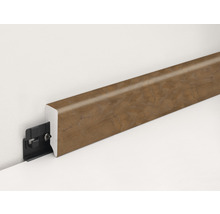 Sockelleiste aus Holz mit Clipbefestigung an der Wand
