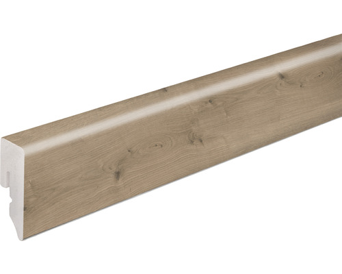 Sockelleiste KU048L1 PVC Eiche gekalt 15x38,5x2400 mm Fußleiste mit Holzoptik