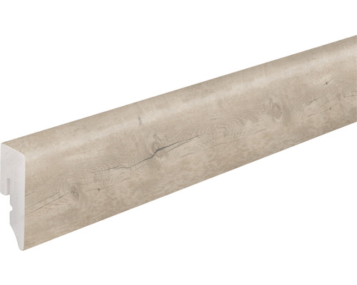 Sockelleiste KU048L1 PVC Pekan natur 15x38,5x2400 mm Sockelleiste mit Holzdekor
