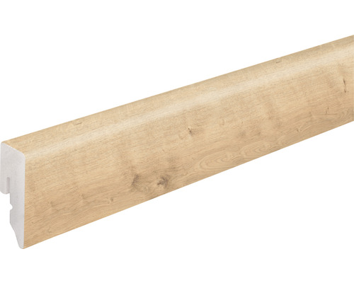 Sockelleiste KU048L1 PVC Eiche hell 15x38,5x2400 mm Sockelleiste in Holzoptik