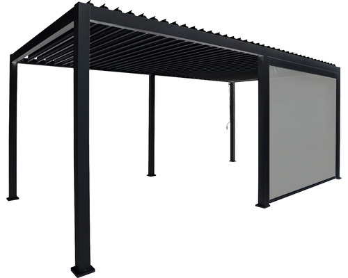 Sonnenrollo Mirador für 360 cm Seite schwarz