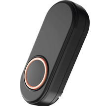 Klingelknopf TRUST Smarthome (TSH) Funk Selbstlernend Schwarz