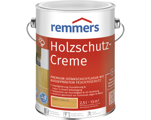 Holzschutz-Creme Remmers pinie/lärche 2,5 l
