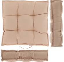 Gepolstertes Sitzkissen mit Tragegriff, verschiedene Ansichten