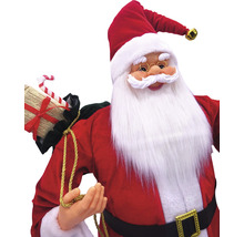 Weihnachtsmann Figur mit Geschenken und Süßigkeiten