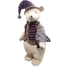 Teddybär mit Mütze und Weste