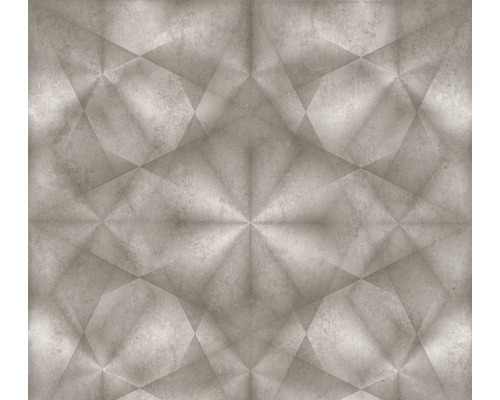 Vliestapete 38692-3 Grafikmuster Beton beige Dekorfliese mit geometrischem Muster