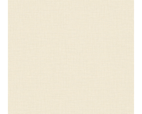 Vliestapete 38712-3 Uni Textiloptik creme-weiß Texturiertes Tapetenmuster