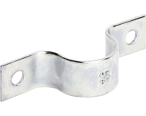 Holzzaunbeschlag Rohrschelle Alberts 110 x 25 x 3 mm U-Bügel zur Befestigung von Rohren