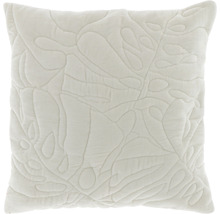 Quadratisches Kissen mit Pflanzenmuster