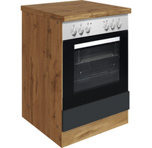 Einbauherd mit Holzverkleidung für die Küche