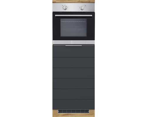 Einbauherd mit Backofen und Unterschrank