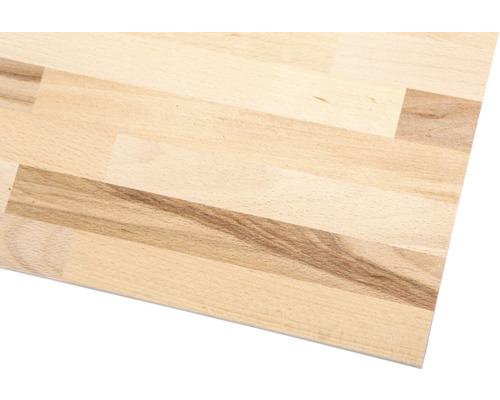 Massivholzplatte Platte gebürstet holz 800 x 200 x 18 mm Holzarbeitsplatte aus Buche