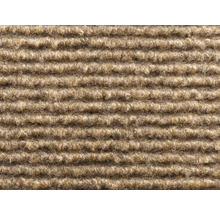 Nahaufnahme eines gerippten Teppichs