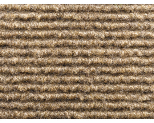Nahaufnahme eines gerippten Teppichs