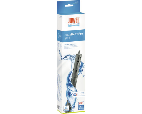 Aquariumreglerheizer JUWEL AquaHeat Pro 200 W Verpackung eines Juwel AquaHeat Pro 200 Watt Regelheizers für Aquarien