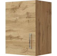 Hängeschrank mit Holzoptik und Griff