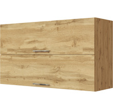 Hängeschrank mit zwei Türen und Griffen