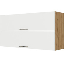 Hängeschrank mit zwei Türen und Griffen