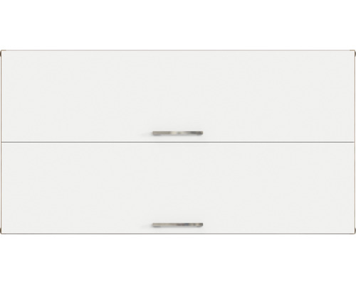 Hängeschrank mit zwei Türen und Griffen