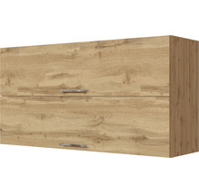 Hängeschrank mit zwei Türen und Griffen