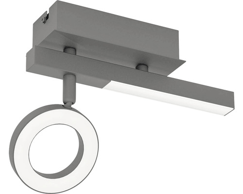 Schienenstrahler mit runder LED Leuchte