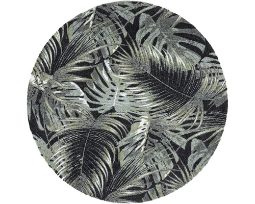 Schmutzfangmatte Universal Palm Leaves grün Ø 100 cm