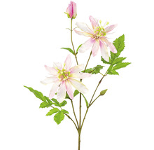 Dekorative künstliche Passionsblume mit Blättern